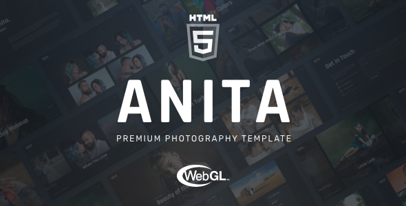 Free Download Anita | Photography HTML Template Nulled