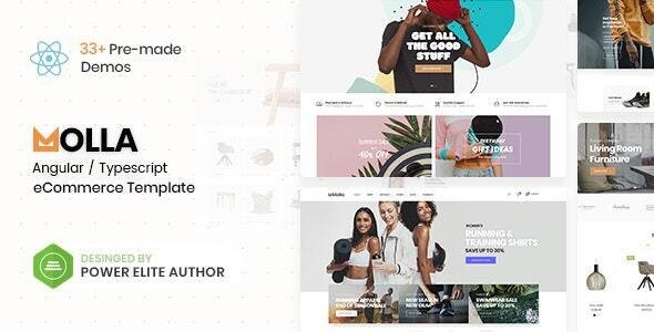 Free Download Molla – Angular 12 eCommerce Template Nulled