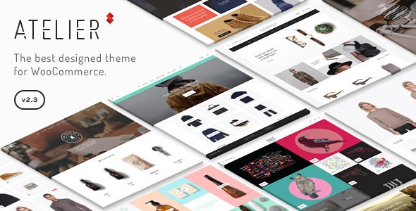 Free Download Atelier – Creative Multi-Purpose eCommerce Theme Nulled