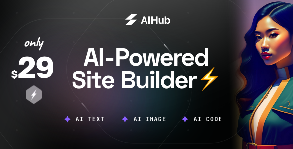 Free Download AI Hub – Startup & Technology WordPress Theme Nulled