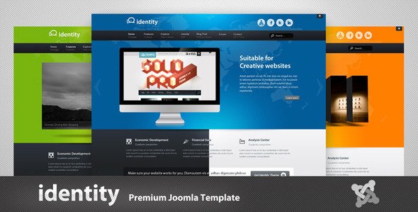 Free Download Identity – Premium Joomla Template Nulled