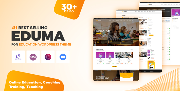 Free Download Eduma – Education WordPress Theme Nulled