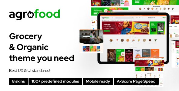 Free Download Agrofood – Elementor WooCommerce WordPress Theme Nulled