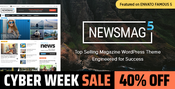 Free Download Newsmag – Newspaper & Magazine WordPress Theme Nulled