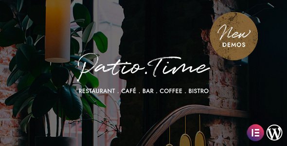 Free Download PatioTime – Restaurant WordPress Theme Nulled