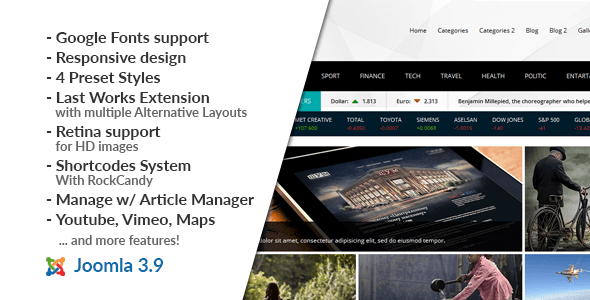Free Download NEWS24 :: Magazine Joomla Template Nulled