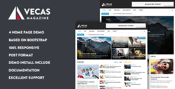 Free Download Vecas – Responsive Magazine News Drupal Theme Nulled