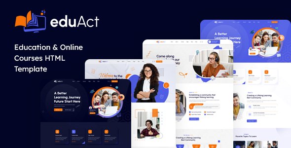 Free Download EduAct – Education & Courses HTML Template Nulled