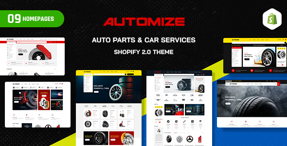 Free Download Automize – Auto Parts & Car Services Shopify Theme Nulled