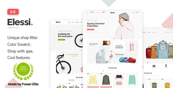 Free Download Elessi 3 – Responsive Shopify Theme Nulled