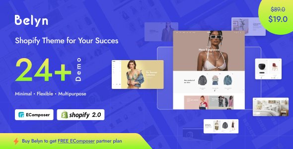 Free Download Belyn – Multipurpose Shopify Theme Nulled