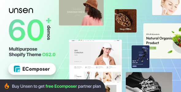 Free Download Unsen – Multipurpose Shopify Theme OS2.0 Nulled