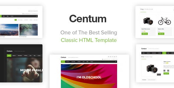 Free Download Centum – Responsive HTML Template Nulled