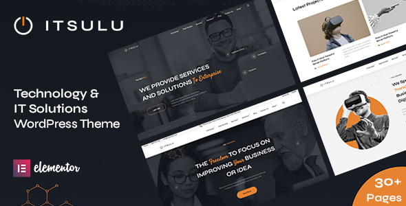 Free Download ITSulu – Technology & IT Solutions WordPress Theme Nulled