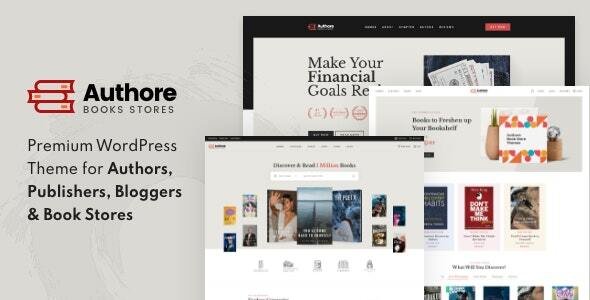 Free Download Authore – WordPress Theme for Authors and Publishers Nulled