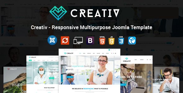 Free Download Creativ – Responsive Multipurpose Joomla Template Nulled