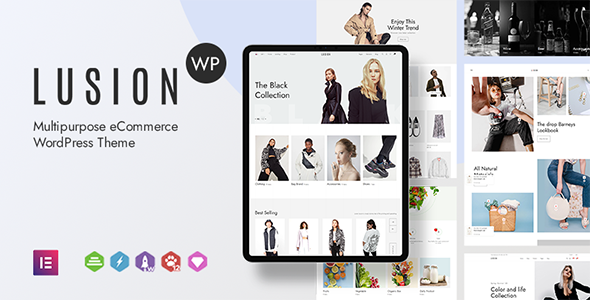 Free Download Lusion – Multipurpose eCommerce WordPress Theme Nulled