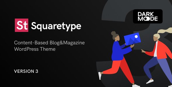 Free Download Squaretype – Modern Blog WordPress Theme Nulled